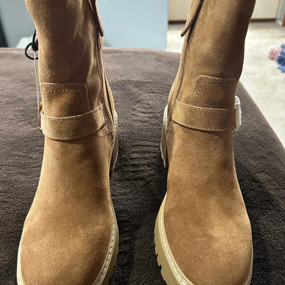 New ALDO palomina ankle boots size 8.5 water resistant no box - Picture 7 of 8